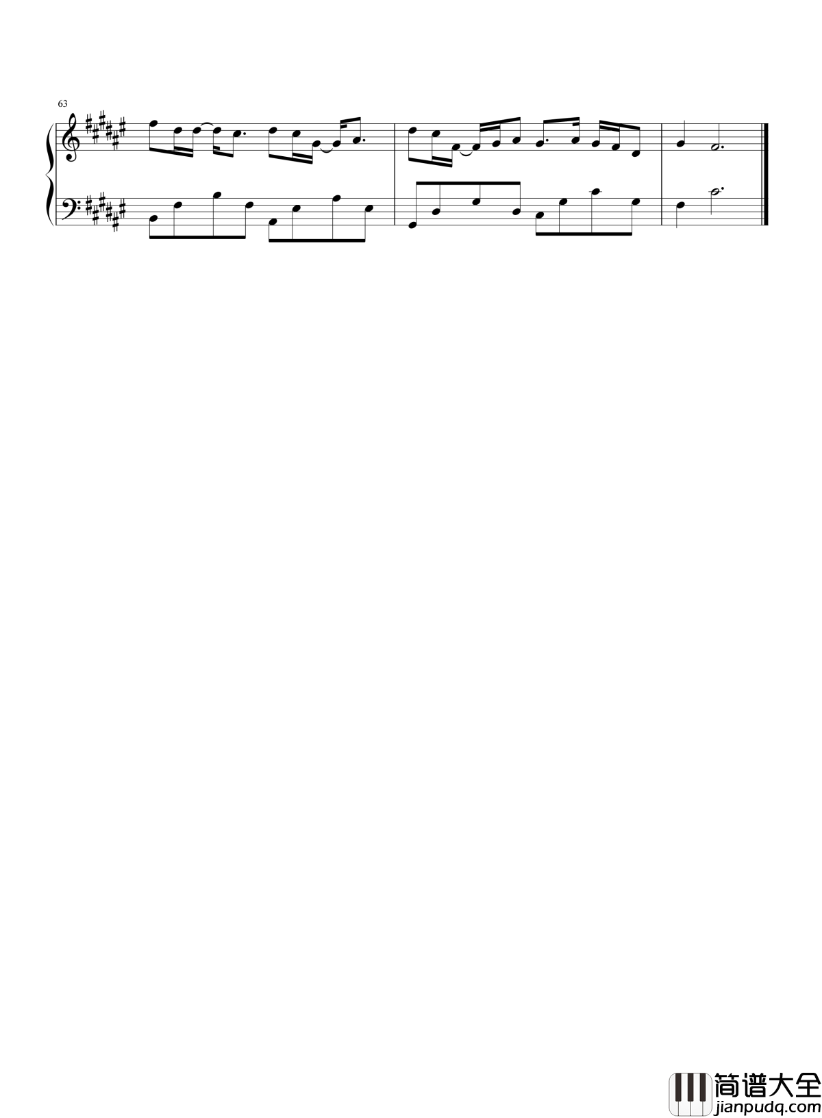 离骚钢琴谱__易烊千玺｜长太息以掩涕兮，哀民生之多艰