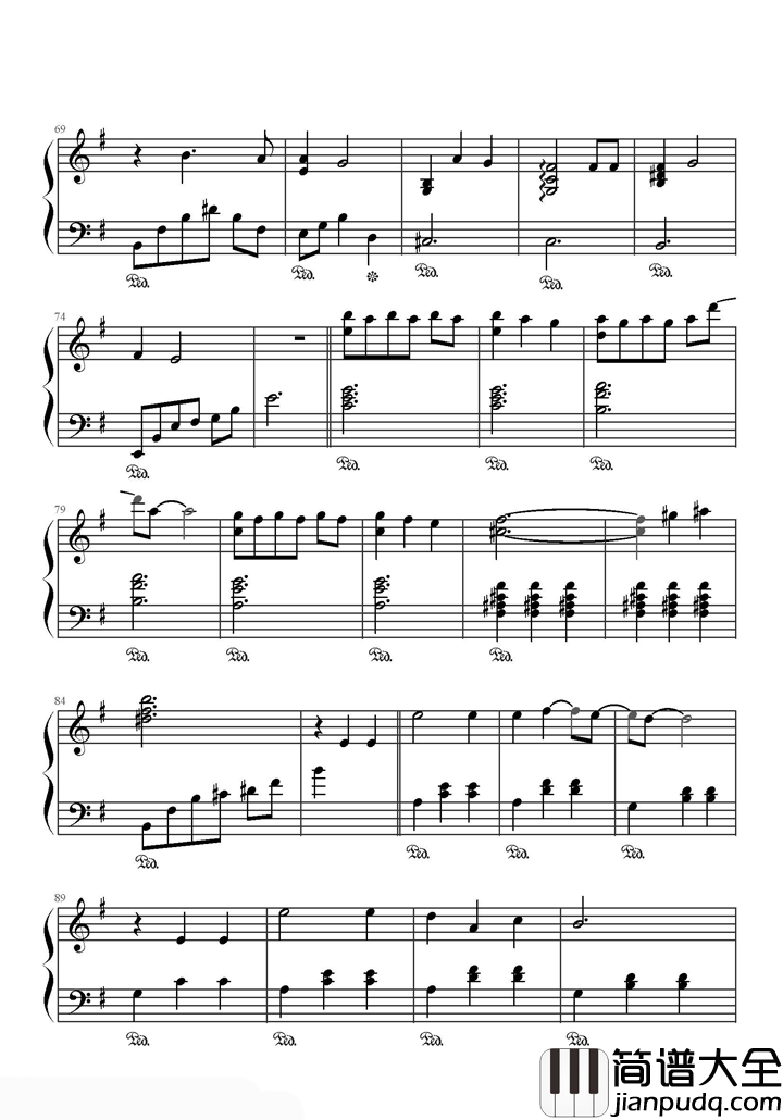 全世界谁倾听你钢琴谱_林宥嘉｜在终点等你的人会是我