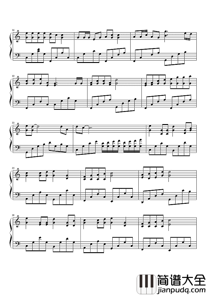 宁夏钢琴谱_梁静茹|百听不厌宛如夏夜清风拂面