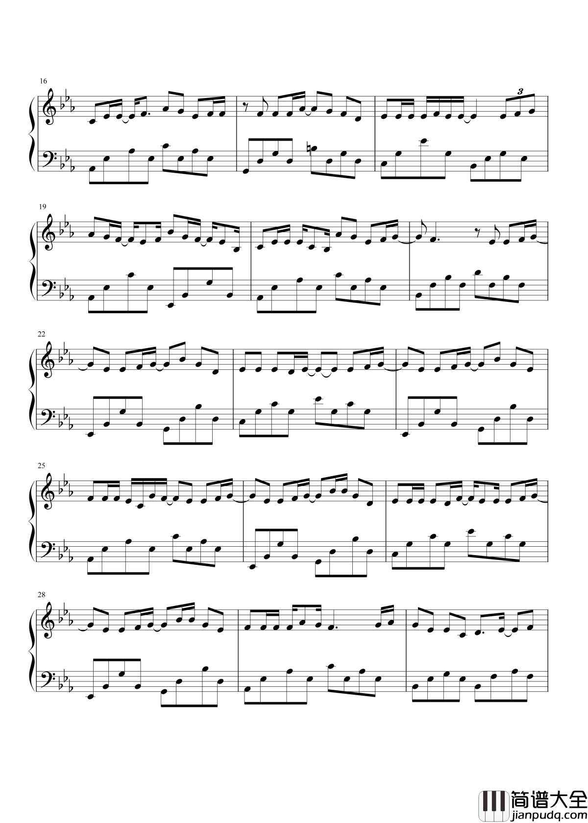 分手快乐钢琴谱_梁静茹|让我们鼓起勇气分手快乐