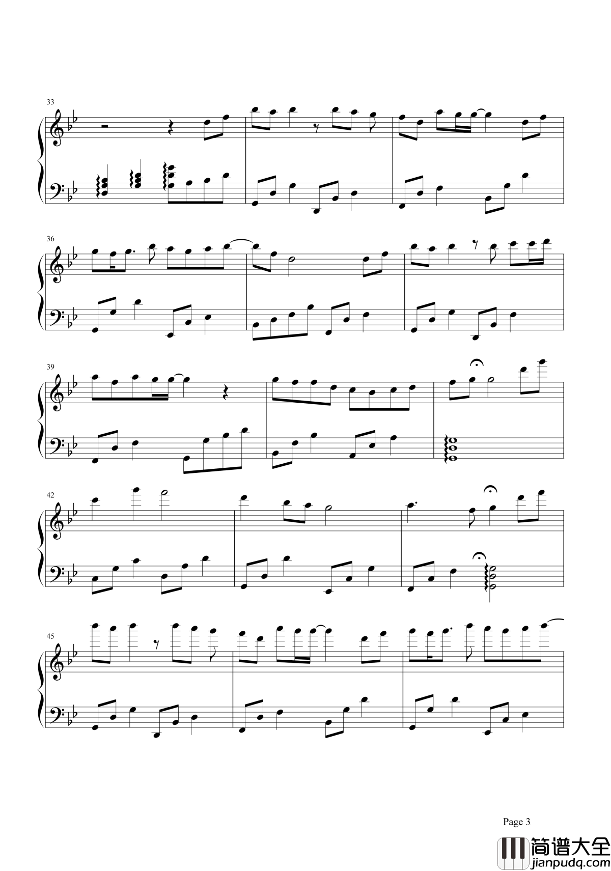 敢为天下先钢琴谱_张靓颖|敢为天下先_为爱恨缱绻千年