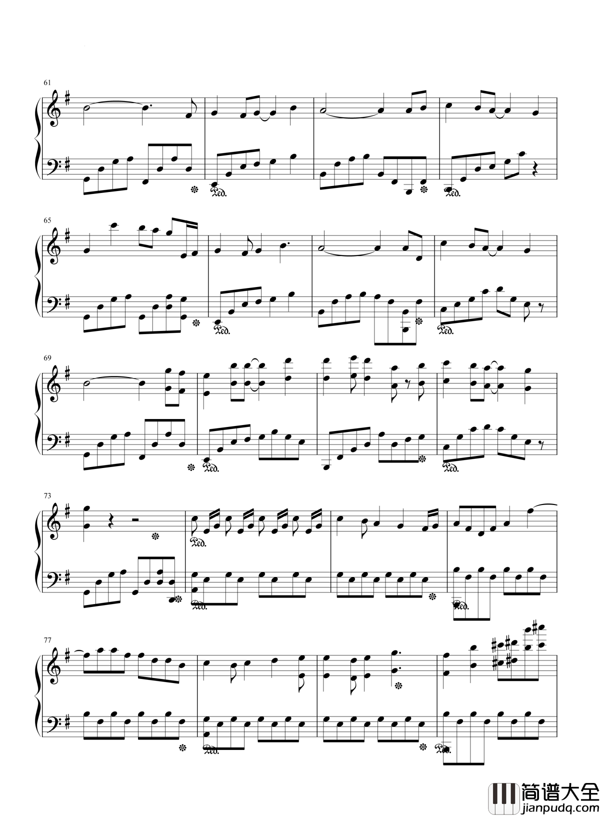 我们的纪念钢琴谱_李雅微_电视剧放羊的星星的插曲