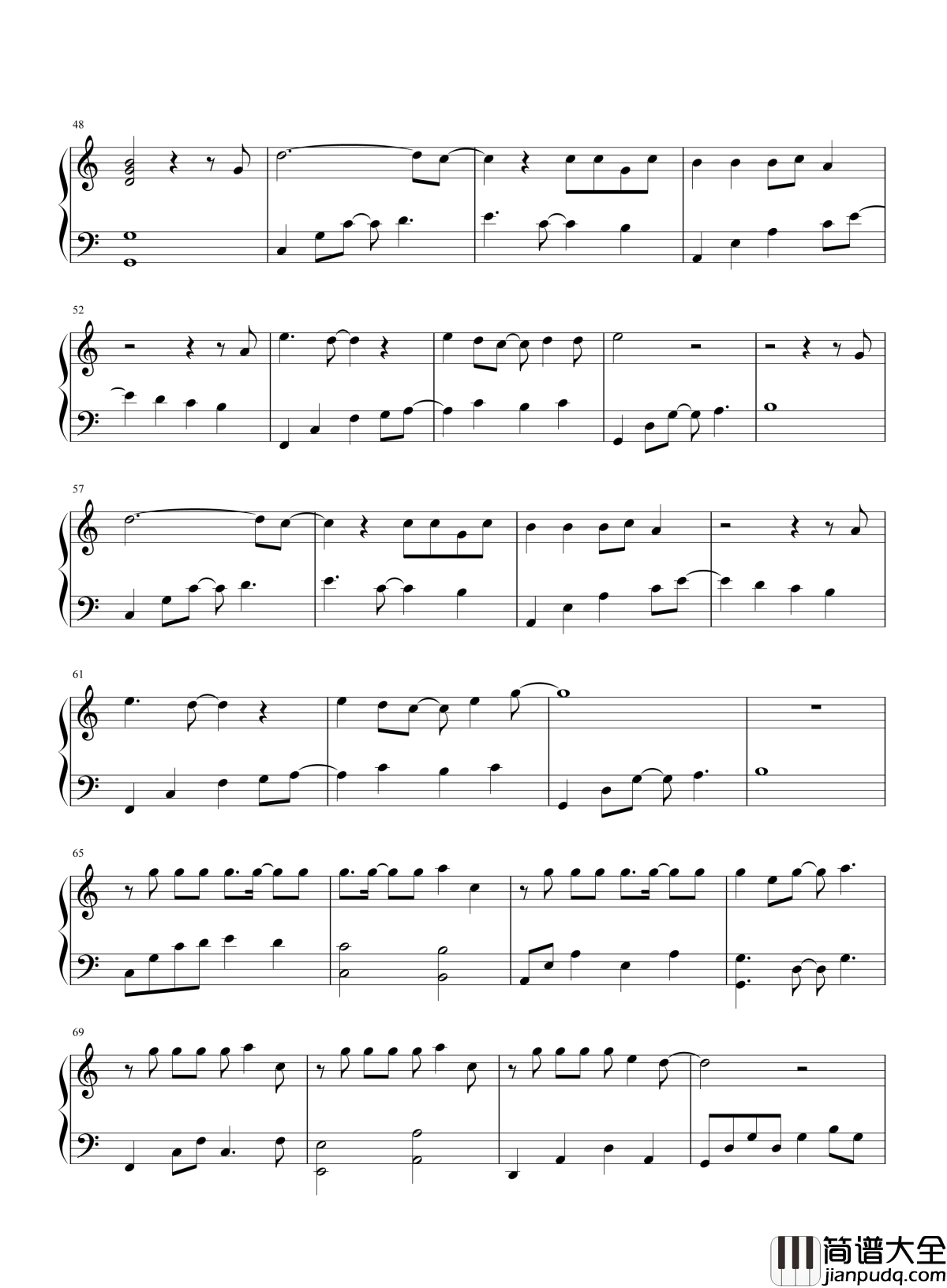 我变了钢琴谱_李宇春|爱上你,下雨也快乐