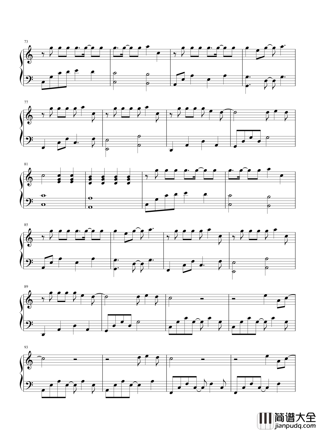 我变了钢琴谱_李宇春|爱上你,下雨也快乐