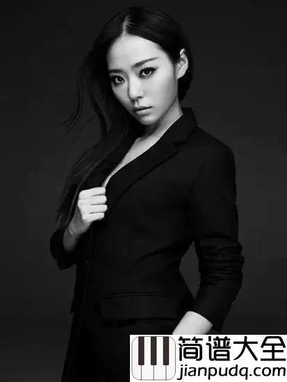 无字碑钢琴谱_张靓颖_武媚娘传奇主题曲|平凡的心碎_爱过谁