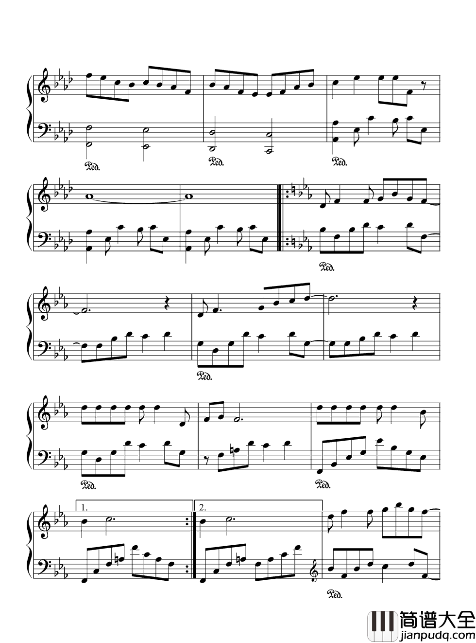 亲亲我的宝贝钢琴谱_周华健|非常好听的歌曲