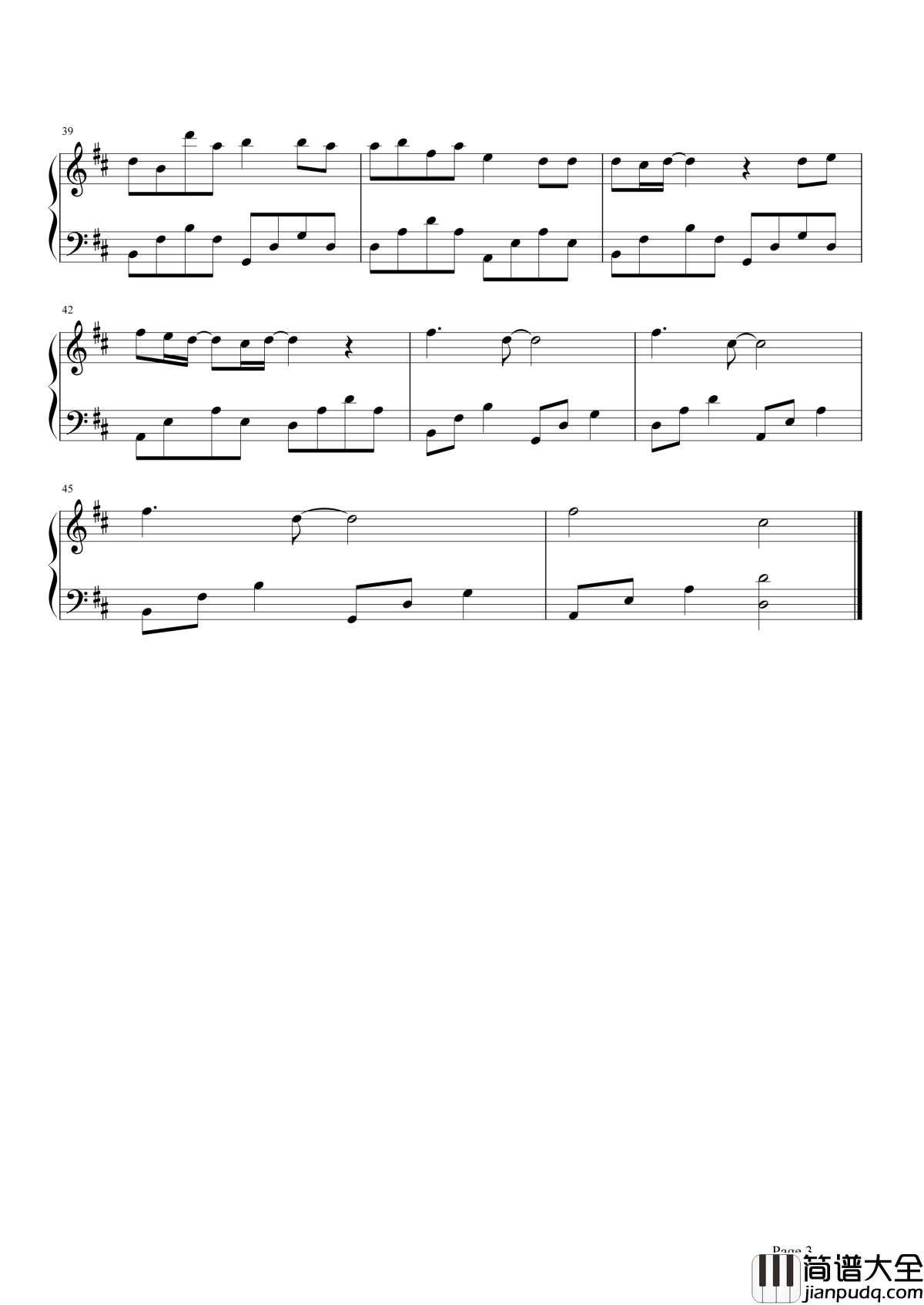 刚好遇见你钢琴谱_李玉刚|因为我刚好遇见你__留下足迹才美丽