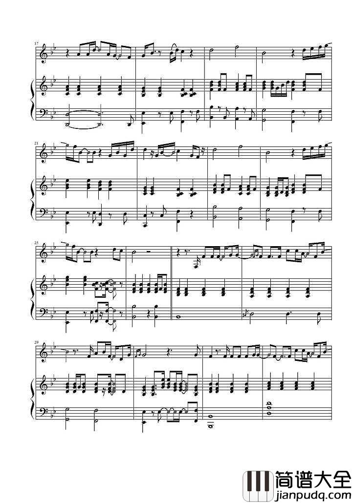 爱很简单钢琴谱_陶喆|用最真诚的心__让爱变得简单