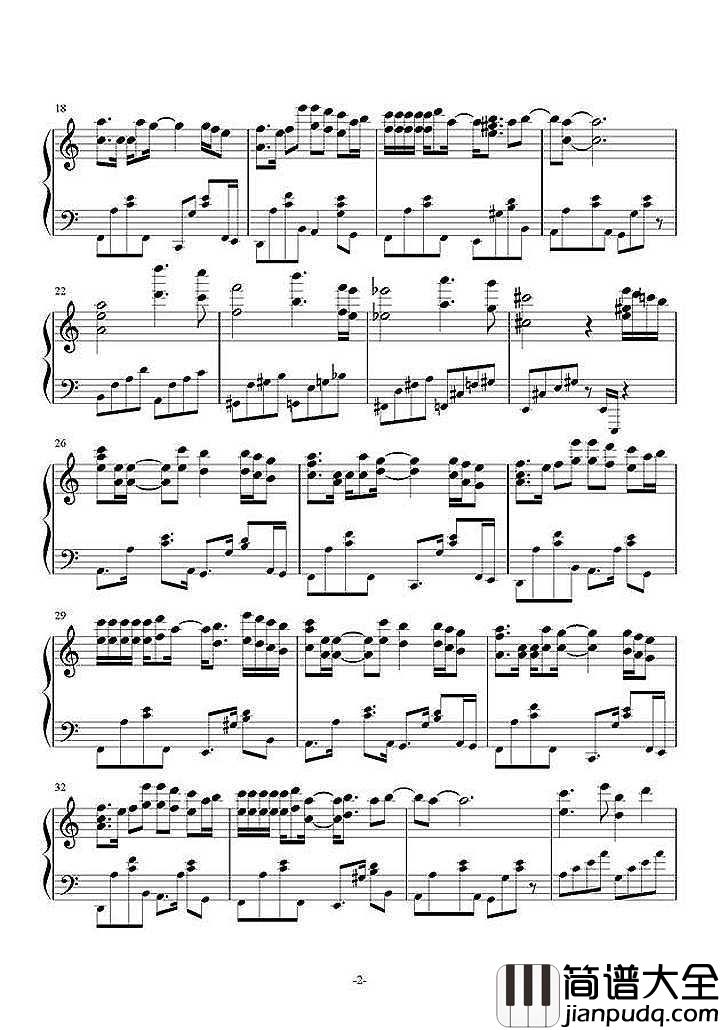 红玫瑰钢琴谱_陈奕迅|得不到的永远在骚动