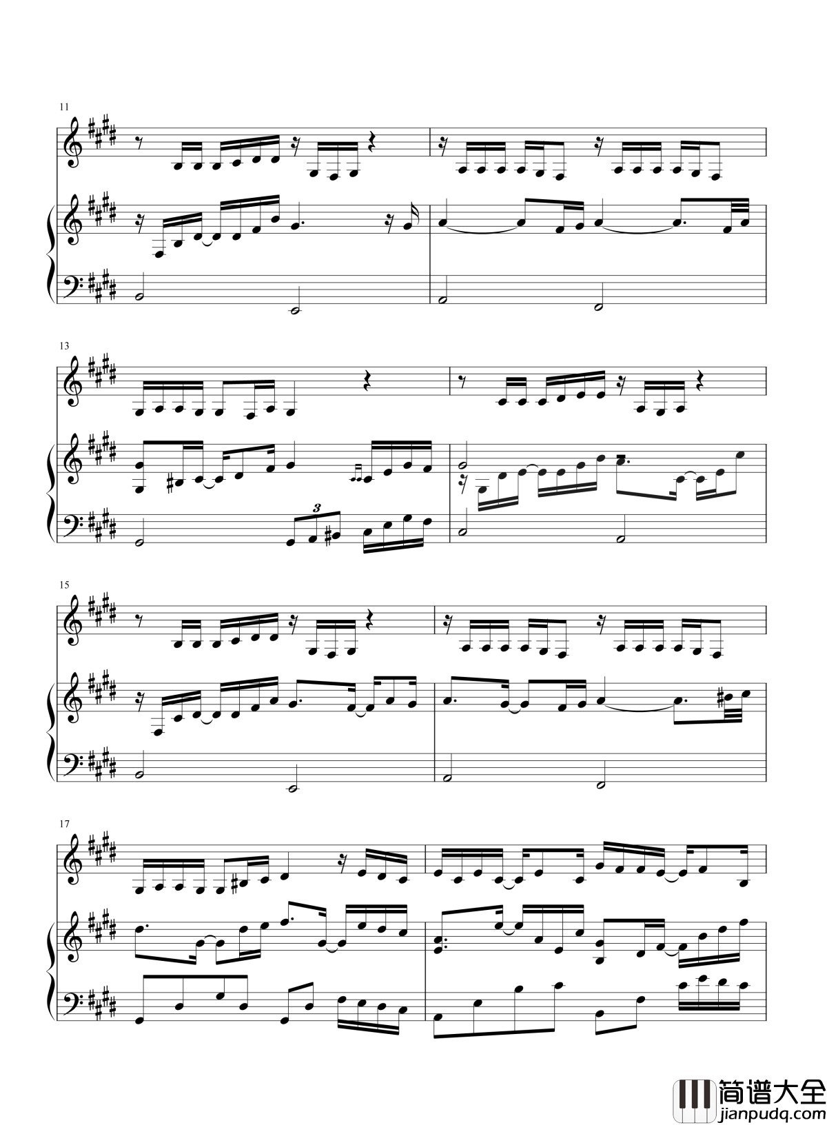 走着走着就散了钢琴谱_庄心妍|有些人走着走着就散了