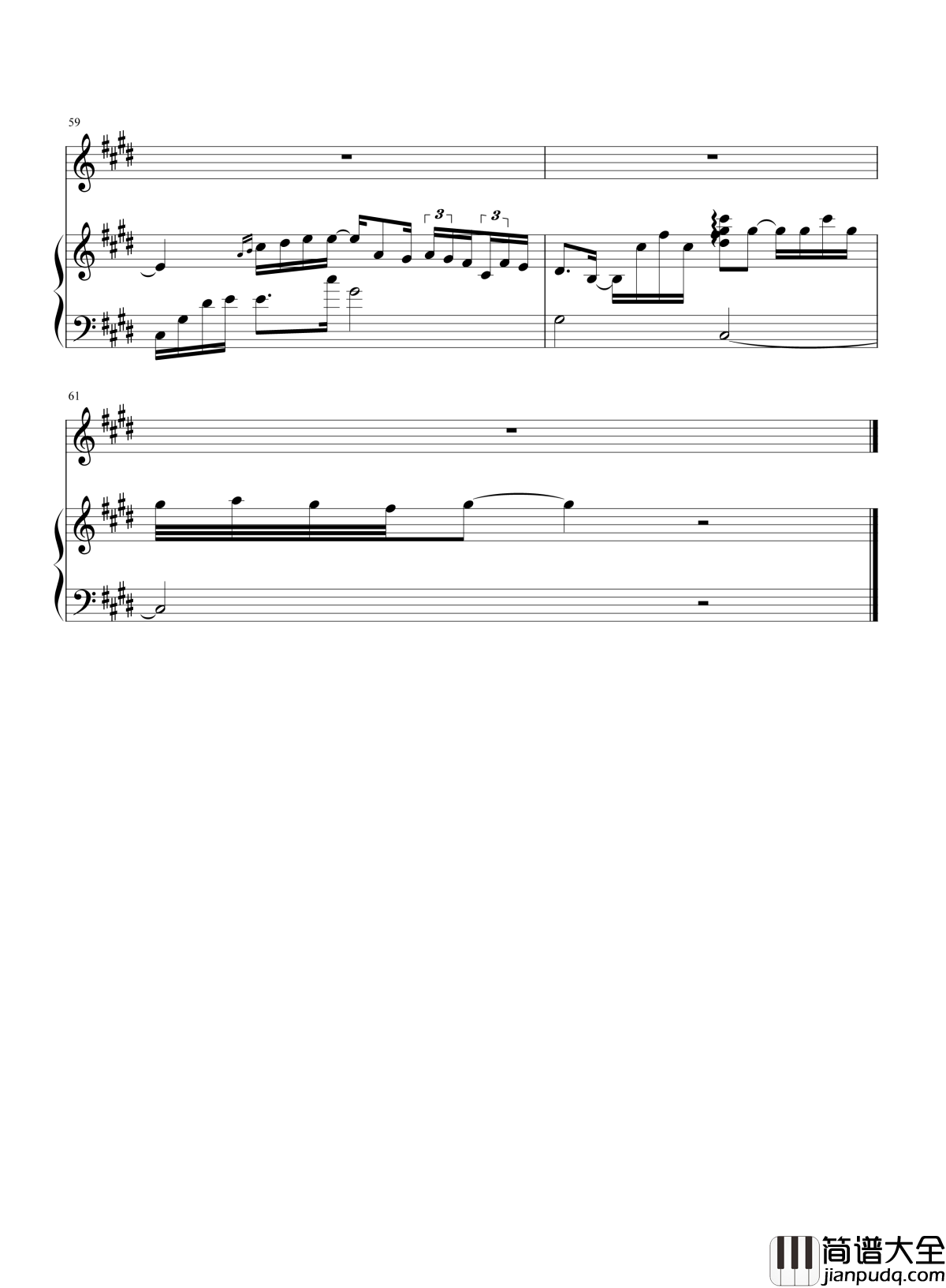 走着走着就散了钢琴谱_庄心妍|有些人走着走着就散了