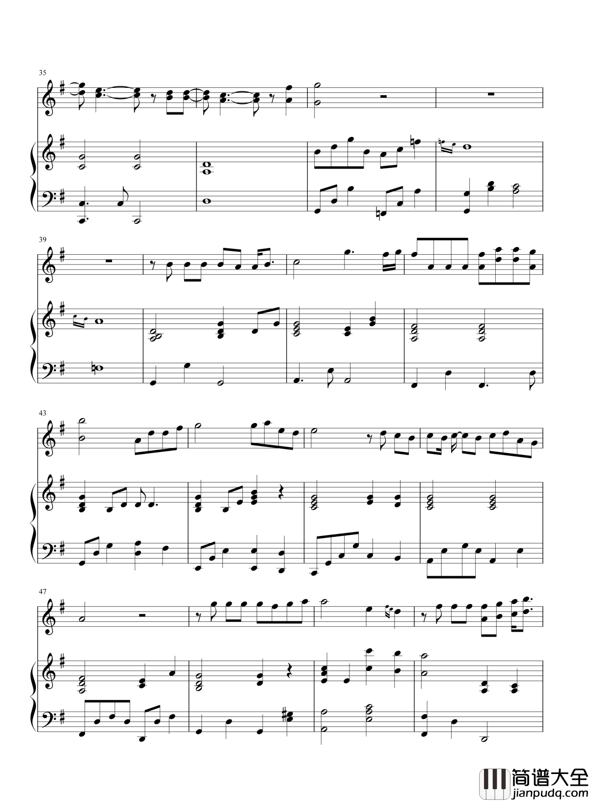 手心的蔷薇钢琴谱_林俊杰_邓紫棋|手心的蔷薇__是带刺的纪念