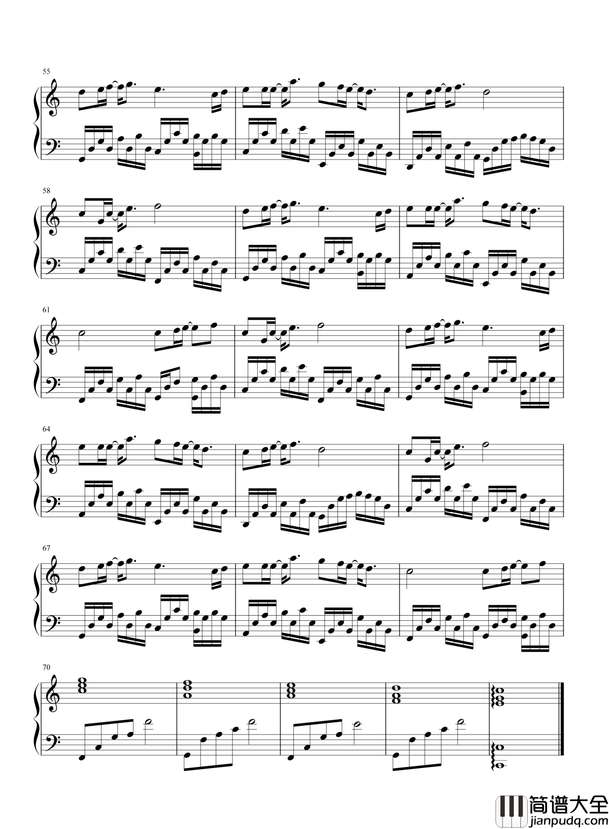 威尼斯的泪钢琴谱_永邦|威尼斯的泪_像琉璃易碎