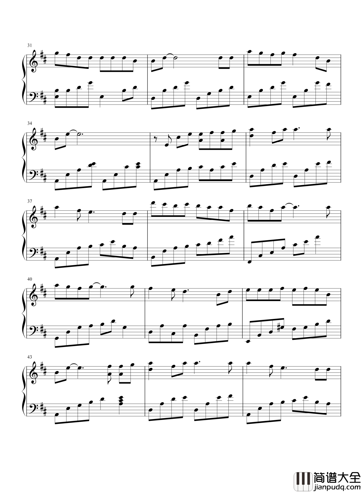 梦一场钢琴谱_那英|道尽人间爱情悲欢...