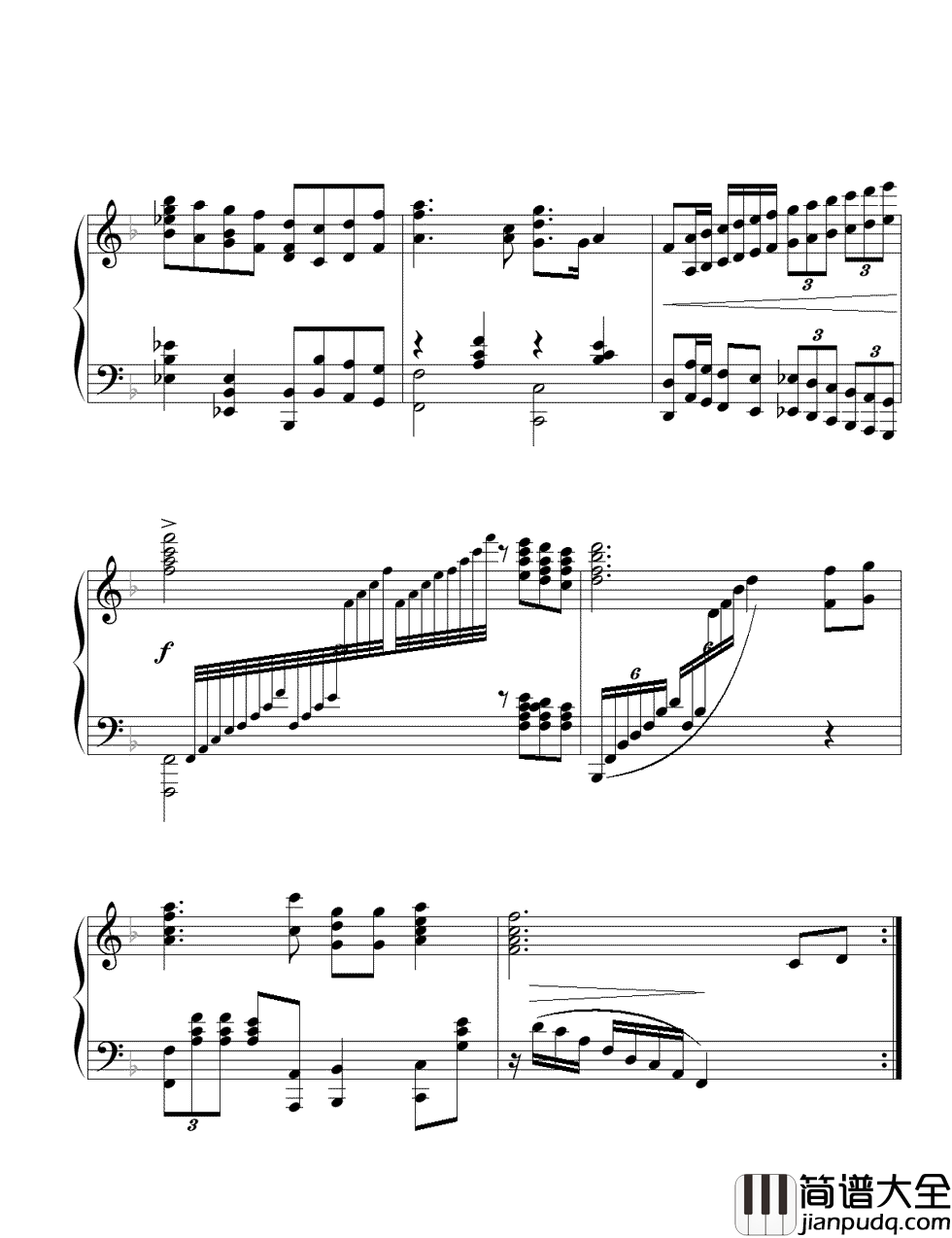 我爱你中国钢琴谱_叶佩英_让人体验到喷涌而出的爱国激情