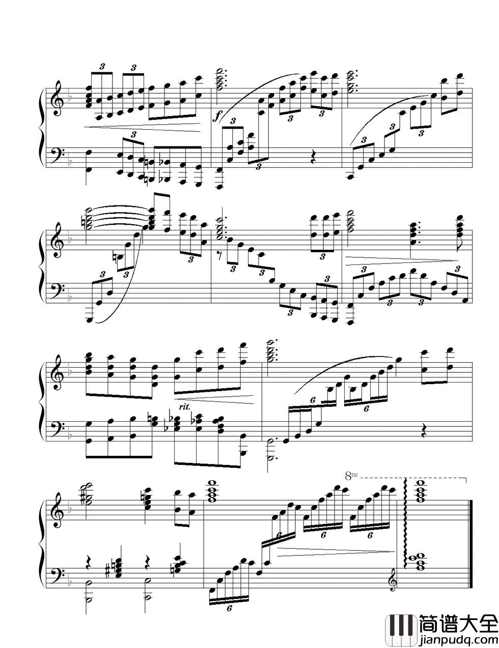 我爱你中国钢琴谱_叶佩英_让人体验到喷涌而出的爱国激情