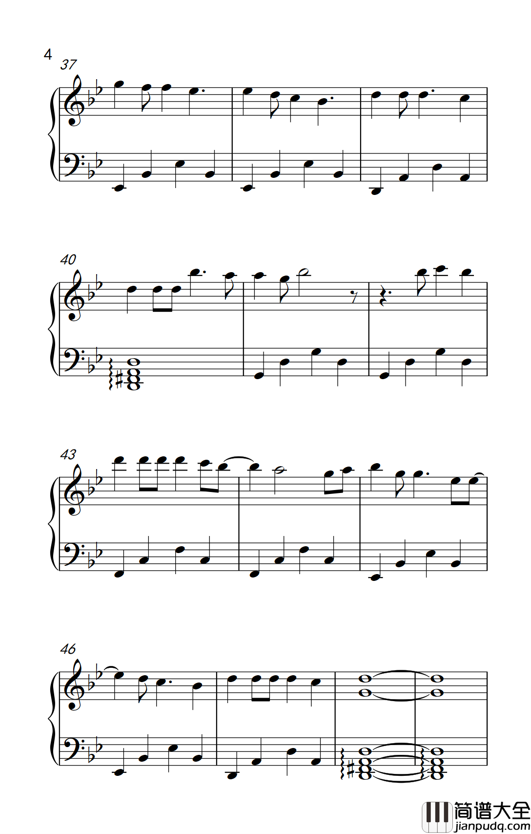 回忆的沙漏钢琴谱_邓紫棋_海豚一样的嗓音,好听至极