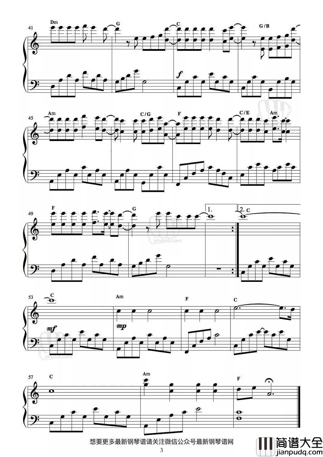 _连名带姓|钢琴谱_周杰伦为张惠妹作的歌_给放不下的过去,那个连名带姓的自己