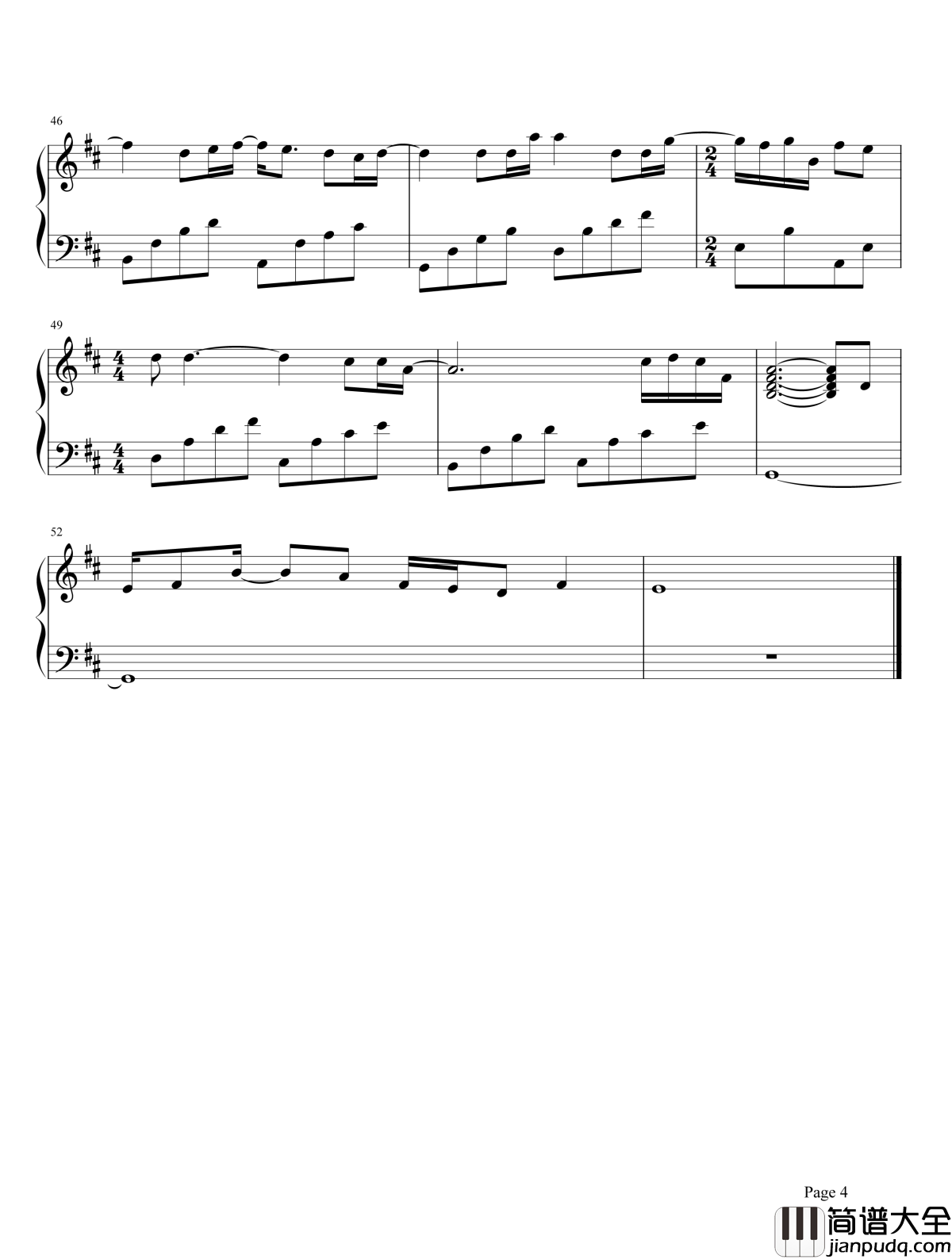 忽然之间钢琴谱__莫文蔚|时针都停摆_生命像尘埃