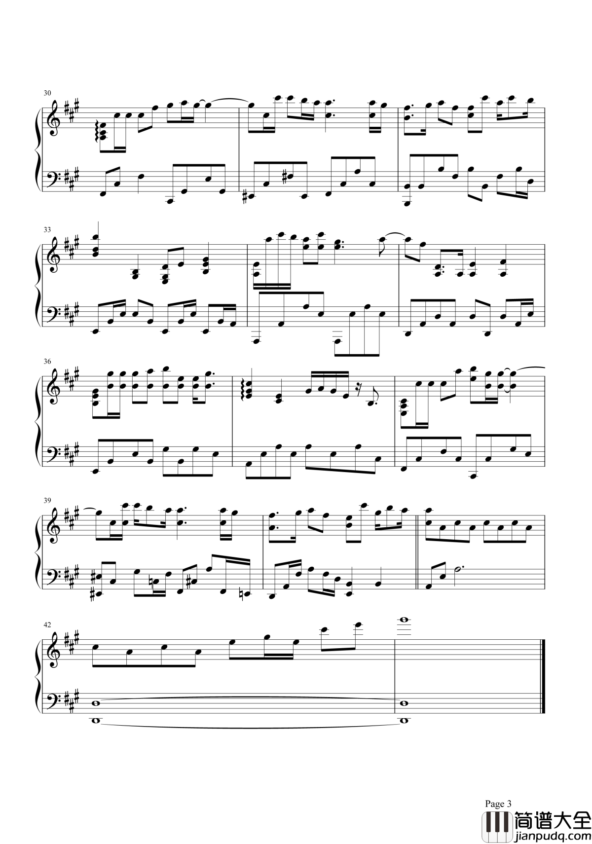 灵魂尽头钢琴谱__张惠妹|用我十年青春,赴你最后之约