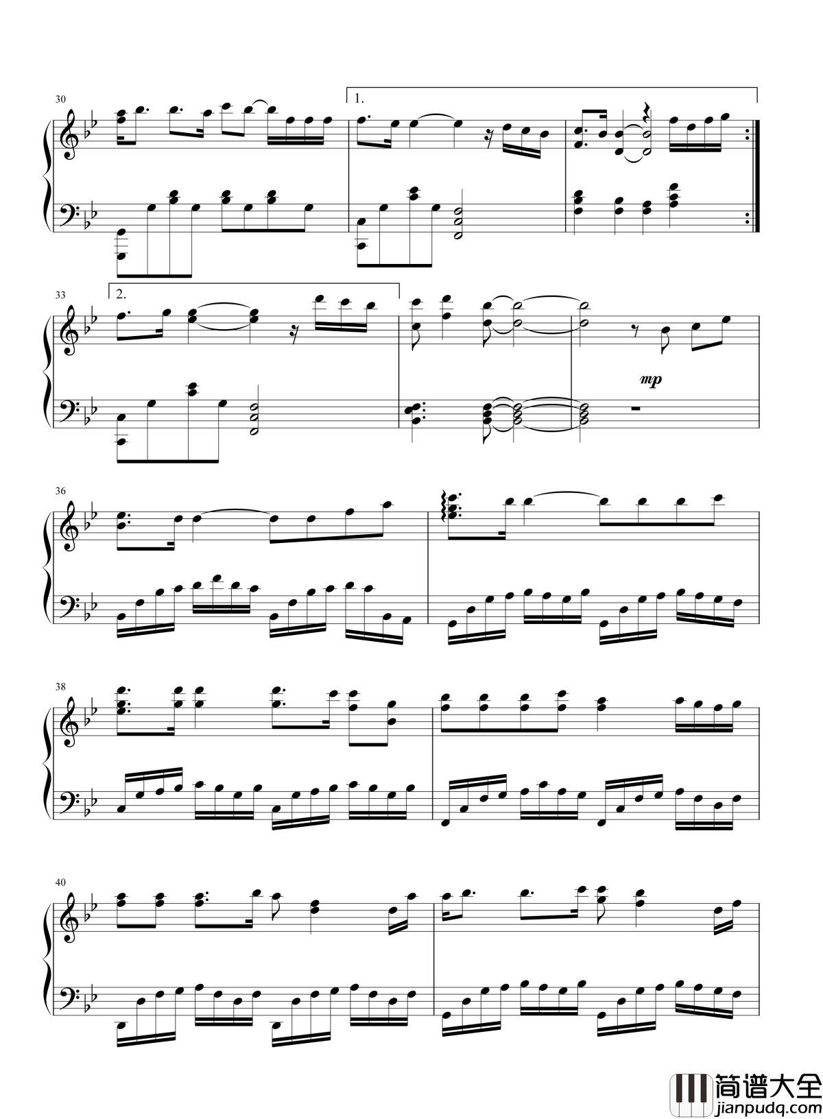 如果你也听说钢琴谱_张惠妹|情到深处泪自涌