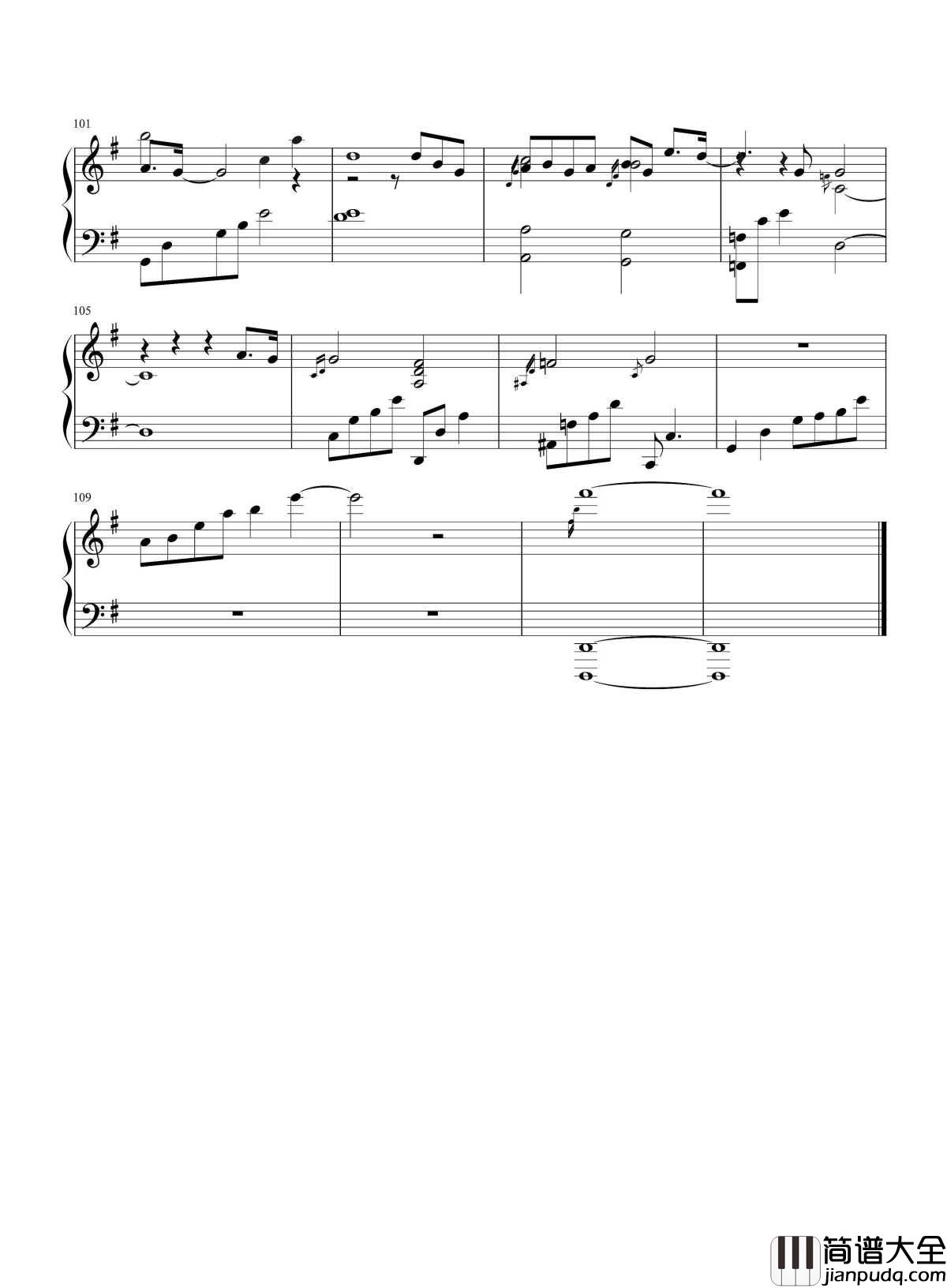 你给我听好钢琴谱_陈奕迅_其实你都知道