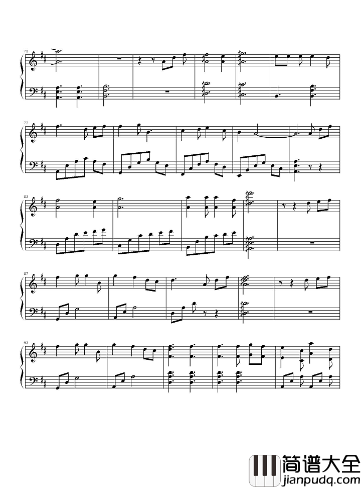 第几个一百天钢琴谱(简单版)_林俊杰|当守护变信念_连泪水都很甜