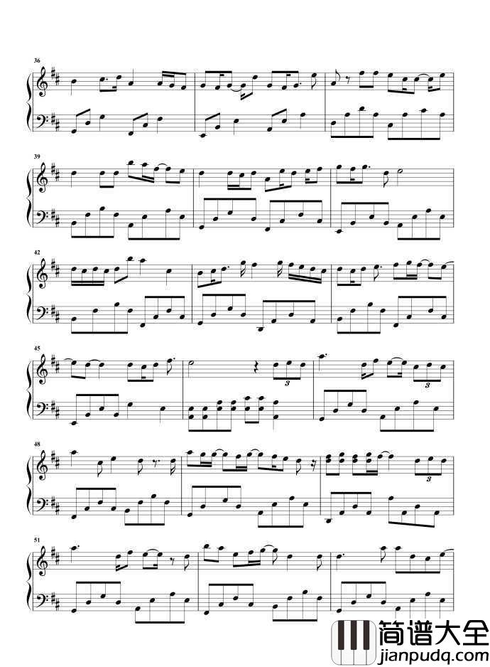 房间钢琴谱_刘瑞琦__在这温暖的房间,我们都笑得很甜