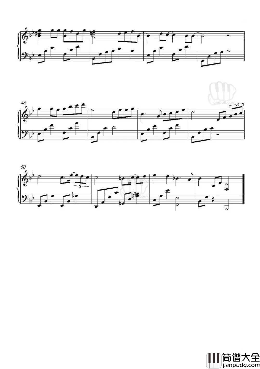 虹之间钢琴谱__金贵晟__放下了执念,微笑现在