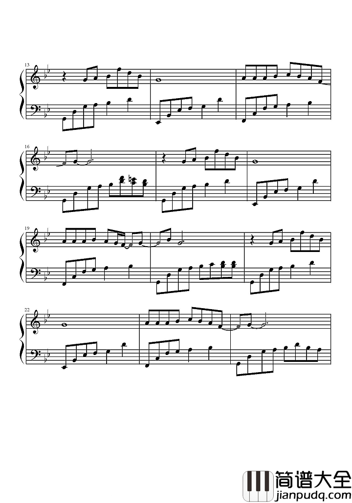 江南钢琴谱(精选版)_林俊杰__当梦被埋在江南烟雨中