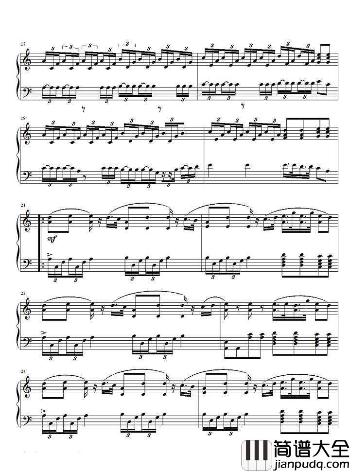 新地球钢琴谱_林俊杰|新地球_星星很闪耀