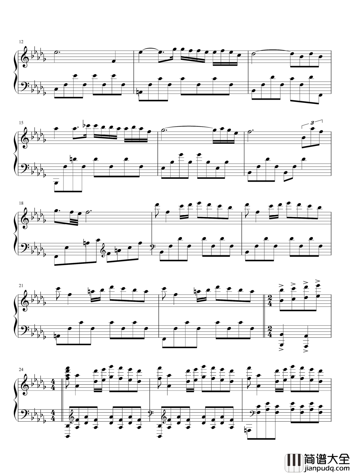 秋日私语钢琴谱_理查德.克莱德曼秋天里的童话,秋天里的温馨烂漫...