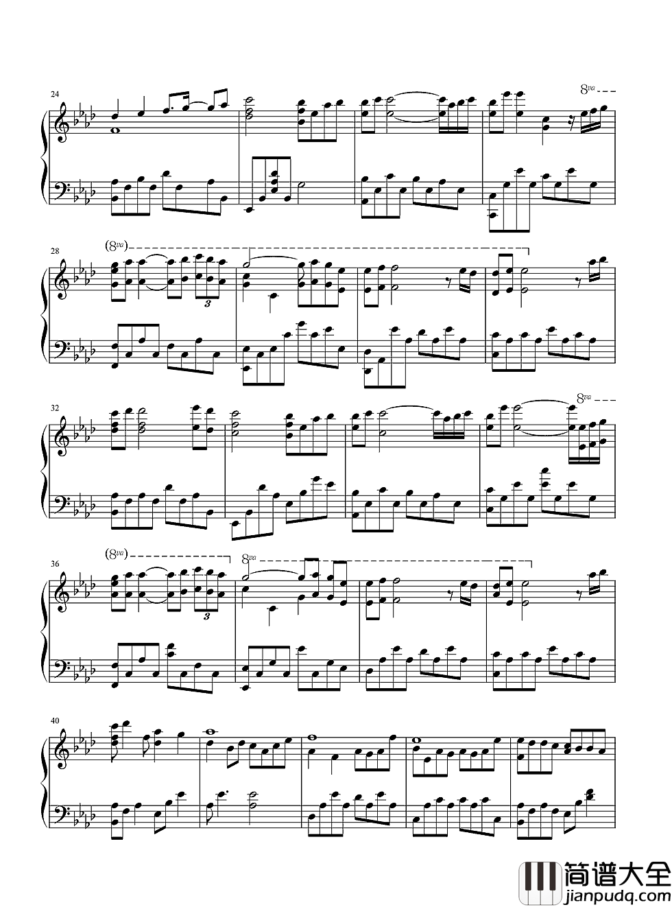 雨的印记钢琴谱_致敬时光,献给独一无二的你