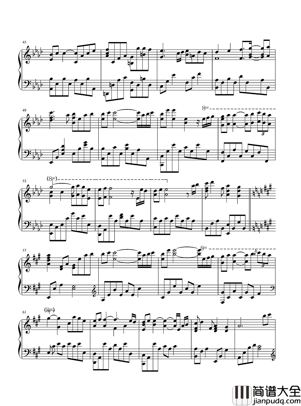 雨的印记钢琴谱_致敬时光,献给独一无二的你