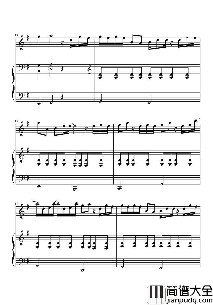 岁月神偷钢琴谱_金玟岐|天地无情时光最难留