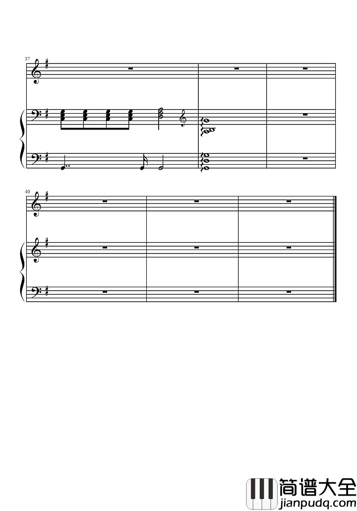 岁月神偷钢琴谱_金玟岐|天地无情时光最难留