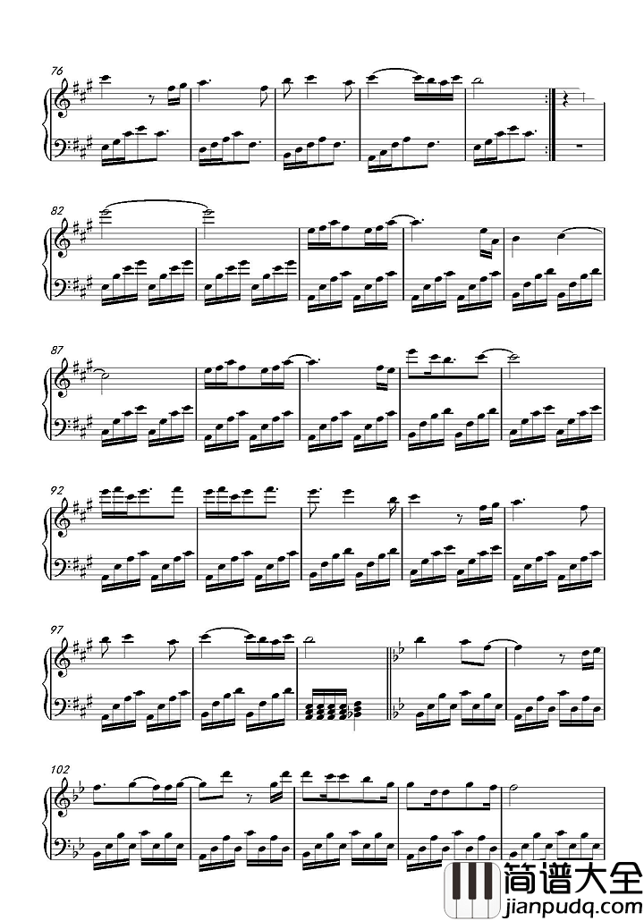 初见爱已晚钢琴谱寂寞空庭春欲晚片尾曲|_惊艳亮相婉转哀伤