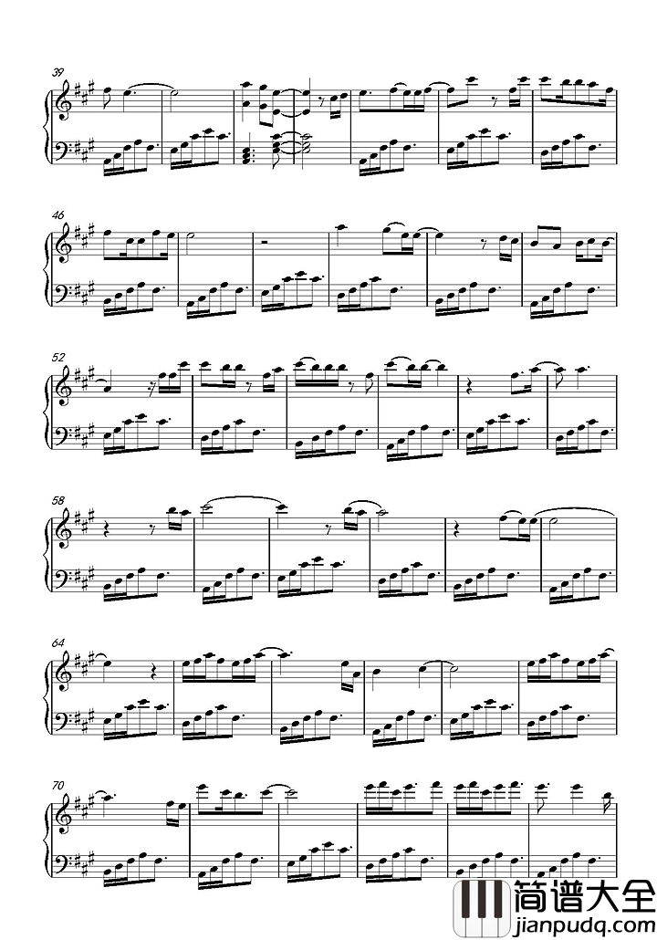 初见爱已晚钢琴谱寂寞空庭春欲晚片尾曲|_惊艳亮相婉转哀伤