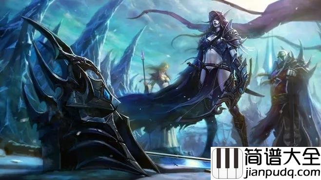 亡灵序曲钢琴谱_致我们回不去的,有关魔兽的青春