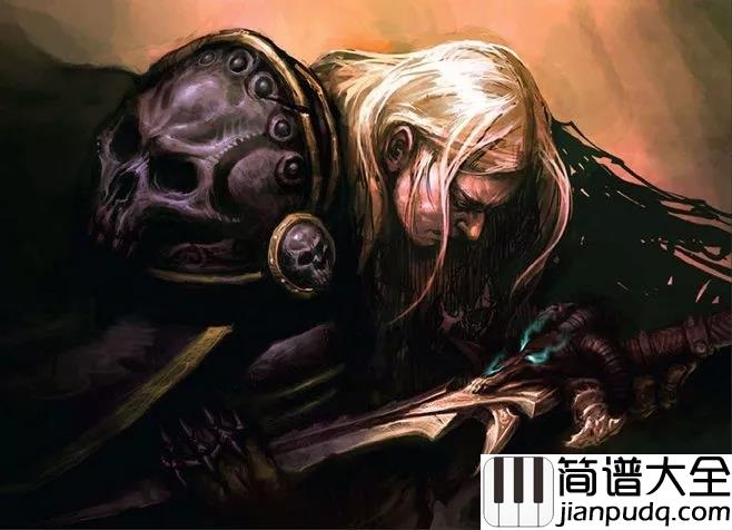 亡灵序曲钢琴谱_致我们回不去的,有关魔兽的青春