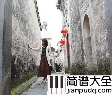 青石巷钢琴谱_魏琮霏_你凝望，却未再踏足转身，自此再无故乡