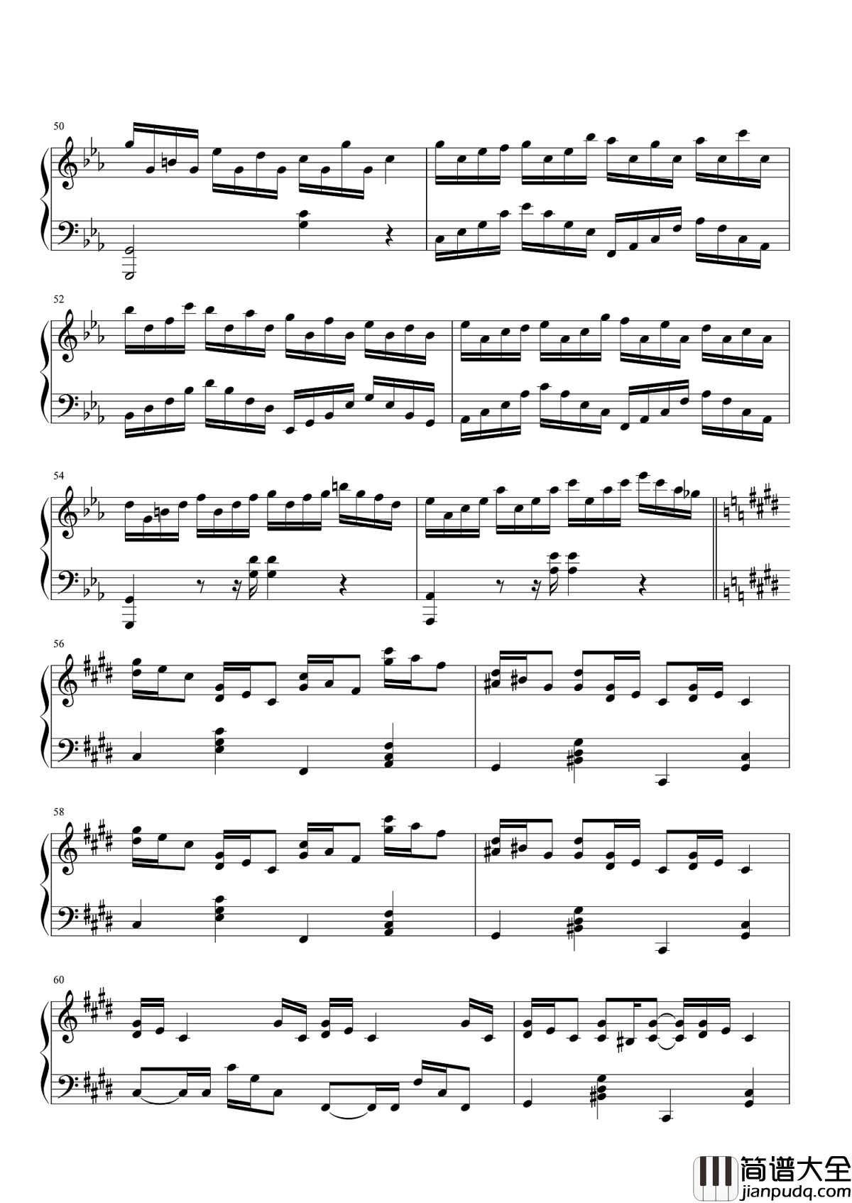 克罗地亚狂想曲钢琴谱_马克西姆_在被摧残的大地上重生