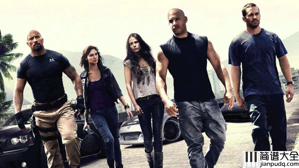 See_You_Again钢琴谱|是时候说再见了