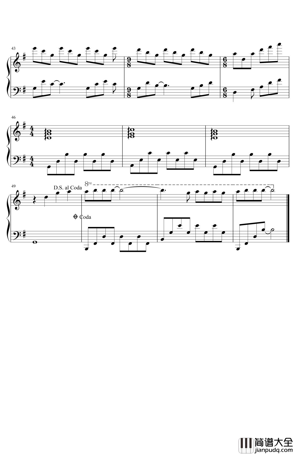 童年的回忆_爱的纪念钢琴谱_克莱德曼_童年的回忆,爱的纪念曲