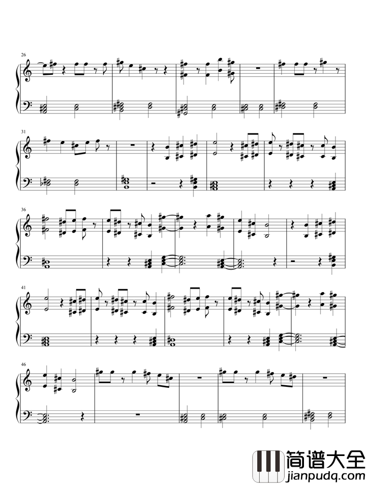 We_Don't_Talk_Anymore钢琴谱|___Charlie_Puth_一开口就爱上了