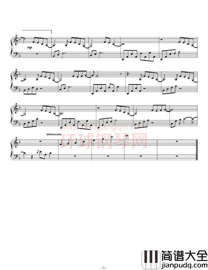 一天一天钢琴谱__BigBang|悲伤到痛哭