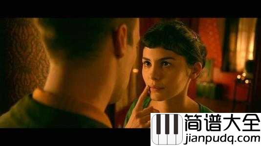 午后钢琴谱(电影天使爱美丽插曲)