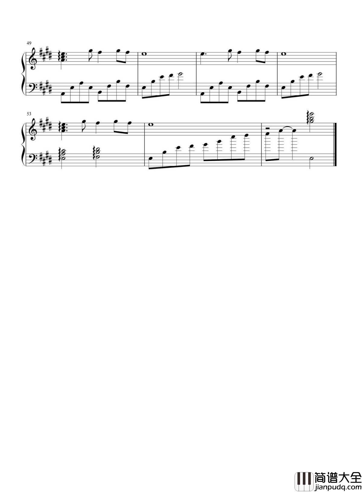 浴火成诗钢琴谱|烈火如歌电视剧片尾曲|不浴火_怎成诗