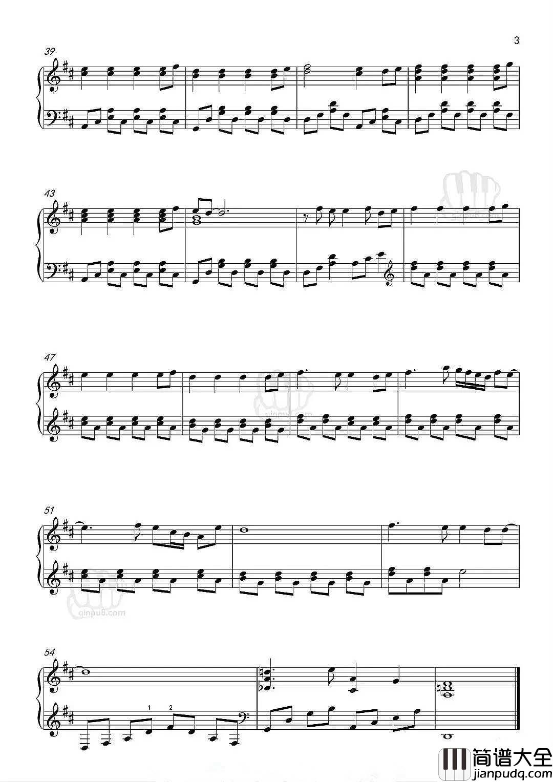 Big_Big_World钢琴谱_奥斯卡经典金曲,一首从小听到大的歌