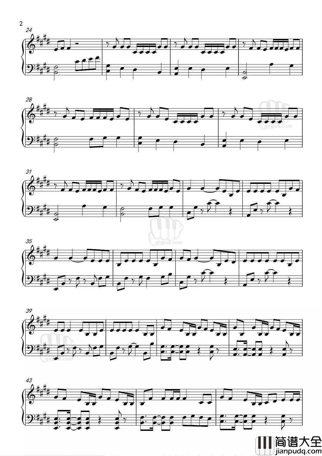 BINGBIAN病变钢琴谱_鞠文娴_在每个寒风刺骨的冬天,听病变